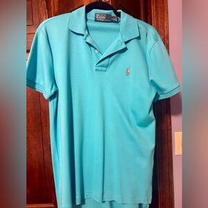 Vibrant blue Polo shirt